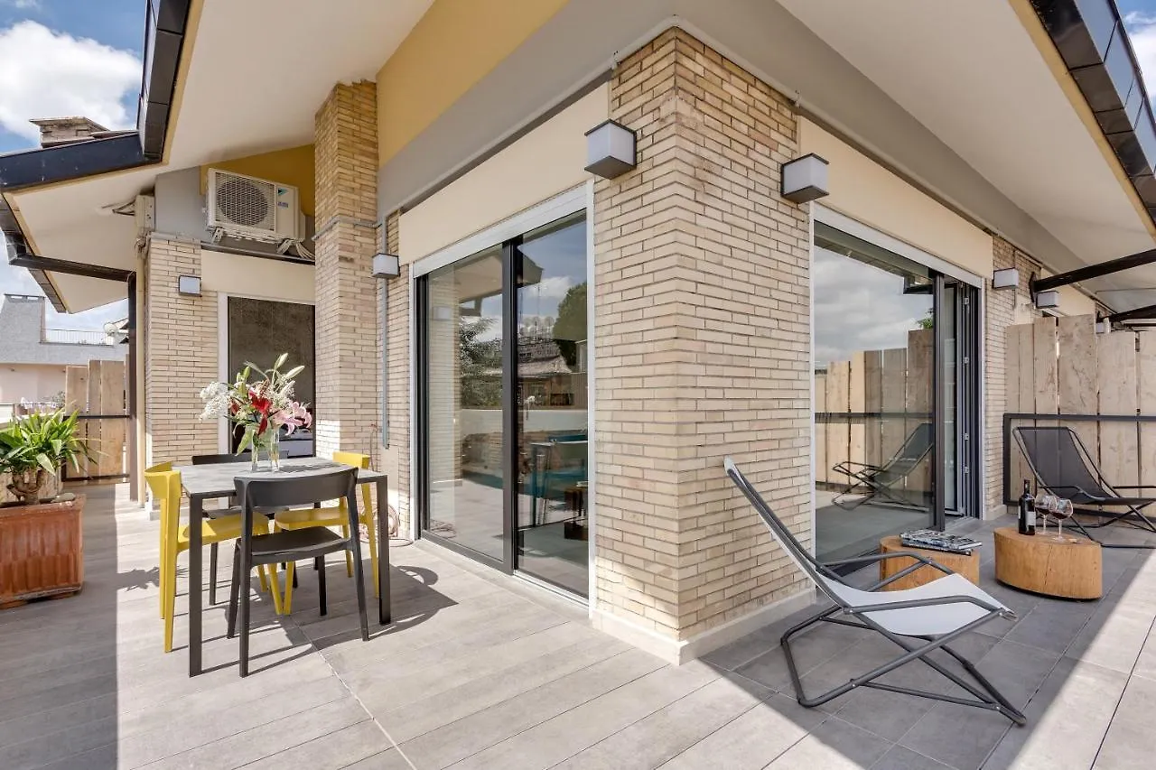 Rome As You Feel - Vatican Terrace Apartments With View