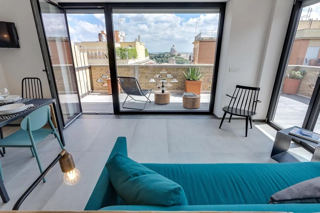 Rome As You Feel - Vatican Terrace Apartments With View
