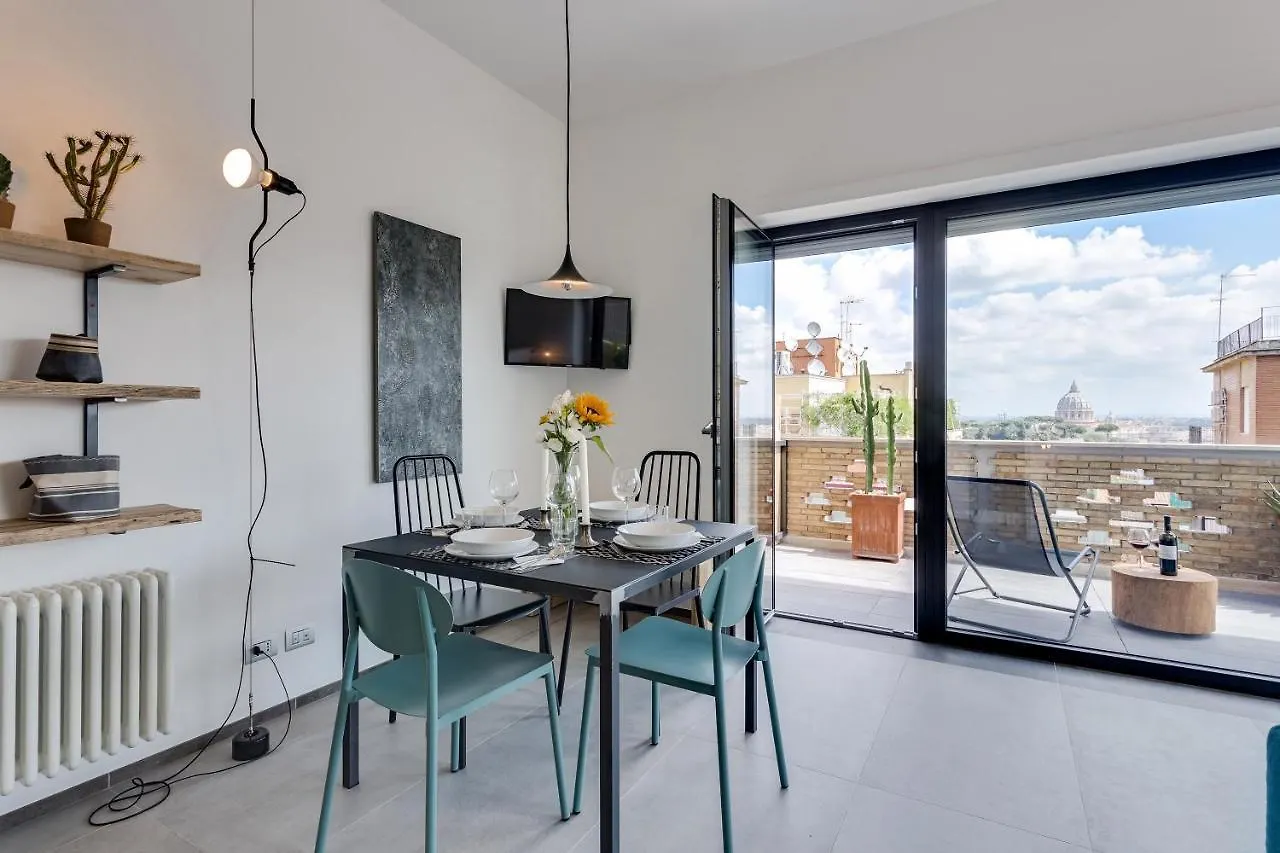 Rome As You Feel - Vatican Terrace Apartments With View Italie